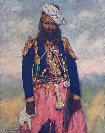En holder fra Rajgargh, 1903 av Mortimer L Menpes