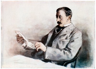 Alfred Milner, 1. Viscount Milner, britisk statsmann, tidlig på 1900-tallet av Mortimer L Menpes