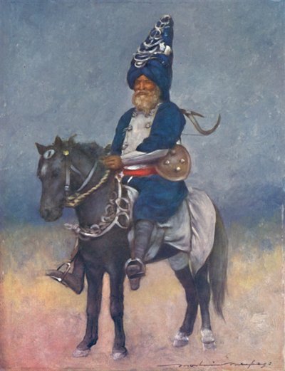 En Akalis fanatisk hengiven, 1903 av Mortimer L Menpes