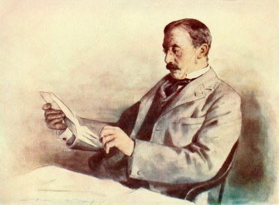 'Lord Milner', 1901. av Mortimer L Menpes