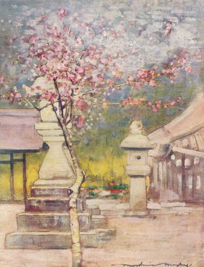 'Peach-Blossom', c1887, 1901 av Mortimer L Menpes