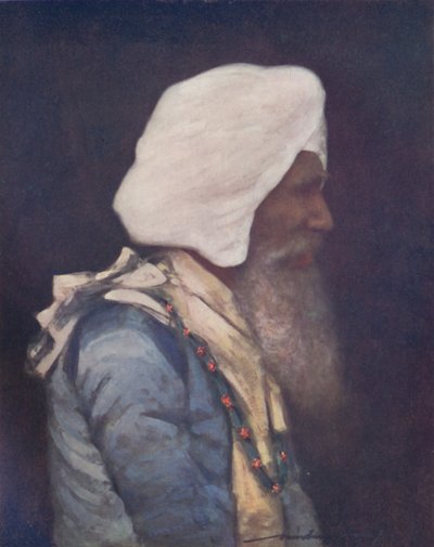 'Maharajaen av Nabha', 1903 av Mortimer L Menpes