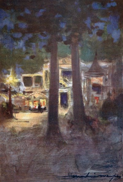 En Cafe Chantant av Mortimer Ludington Menpes
