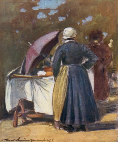 En kakebod av Mortimer Ludington Menpes