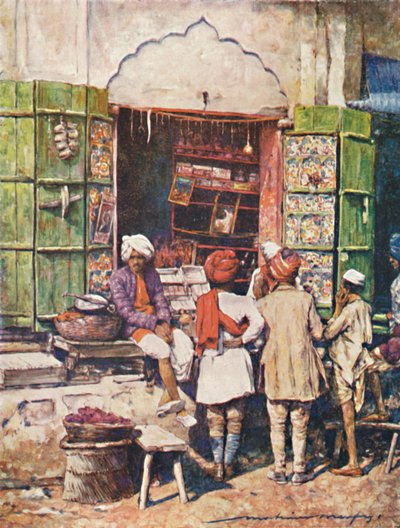 En populær stall, 1905 av Mortimer Ludington Menpes