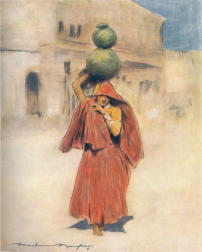 En vannbærer, 1905 av Mortimer Ludington Menpes