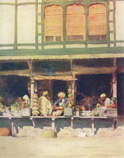 En uklassifisert butikk, 1905 av Mortimer Ludington Menpes