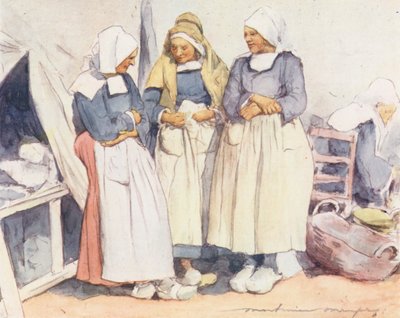 Sladder (fargelitografi) av Mortimer Ludington Menpes