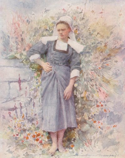 Lille Mary (fargelitografi) av Mortimer Ludington Menpes
