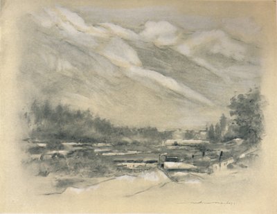 Nabolaget Chamounix, 1903 av Mortimer Ludington Menpes