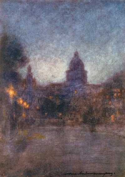 Paris om natten av Mortimer Ludington Menpes