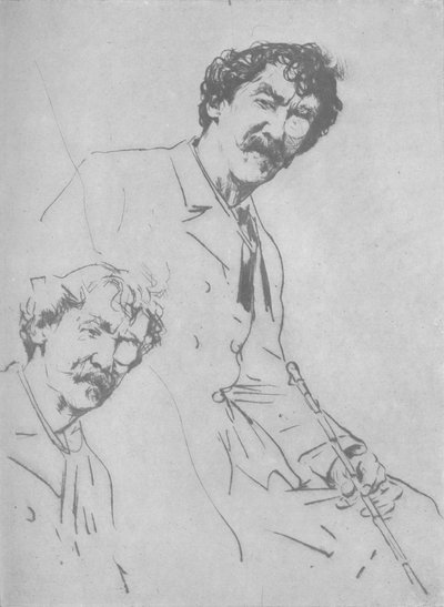 Portrettstudier, c1880, 1904 av Mortimer Ludington Menpes