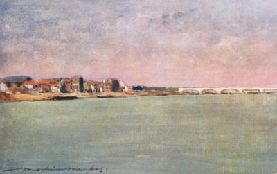 Seinen ved solnedgang av Mortimer Ludington Menpes