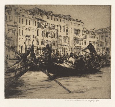 F? The Day, Venezia av Mortimer Menpes