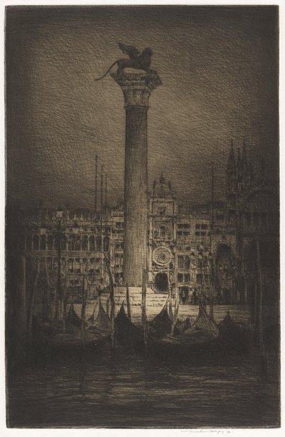 Løve av St. Mark av Mortimer Menpes