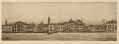 Panorama fra St. Mark av Mortimer Menpes