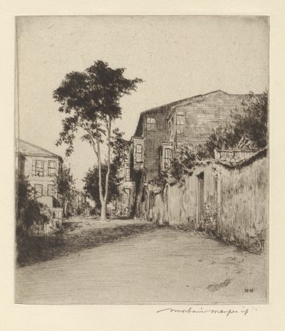 Siciliansk gate av Mortimer Menpes