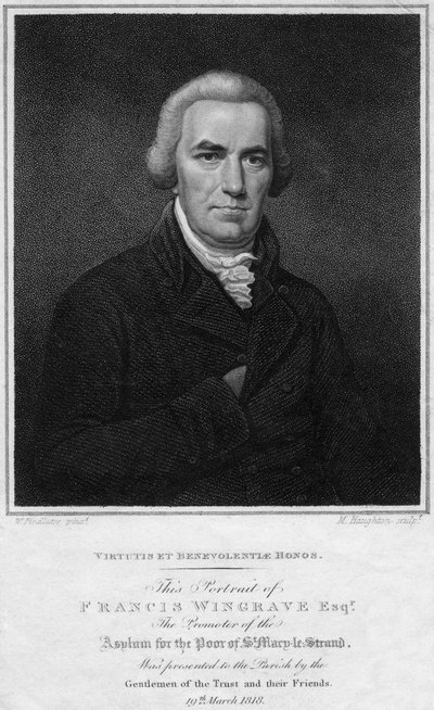 Francis Wingrave c1789-1823, 1818. av Moses Haughton