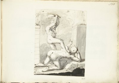 Kain dreper Abel av Moses Ter Borch