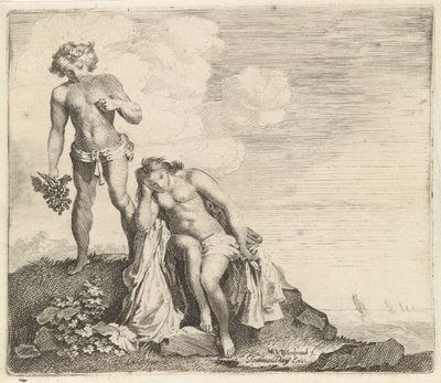 Bacchus finner Ariadne på Naxos av Moyses van Wtenbrouck