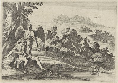 Tobias blir skremt av fisken The Story of Tobias (serietittel) av Moyses van Wtenbrouck