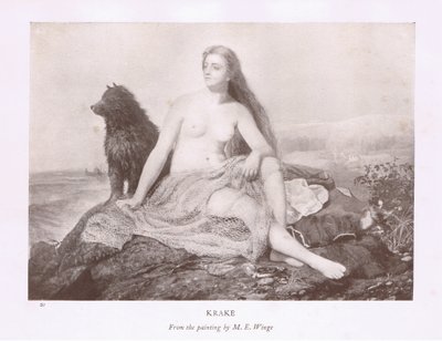 Blekksprut, 1920-tallet av Mårten Eskil Winge