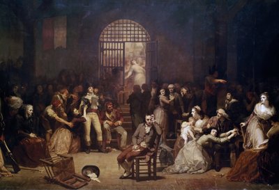 The Call for the Last Victims of the Terror, 7-9 Thermidor, år 2 25-27 juli 1794 av Muller
