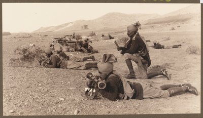 Machine Gun Troop, Hodsons hest av Mullick Photo House