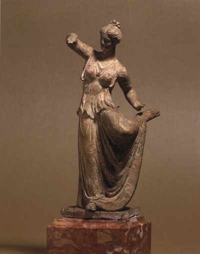 Mycensk sivilisasjon: Tanagra-danser, 3. århundre f.Kr., Museo della Scala, Milano av Mycenaean Mycenaean