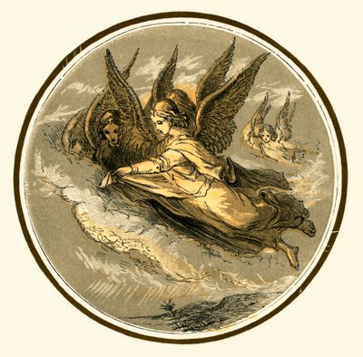 Engler som flyr av Myles Birket Foster