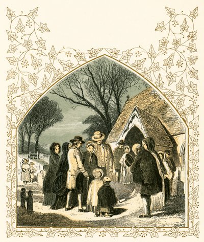Julemorgen av Myles Birket Foster