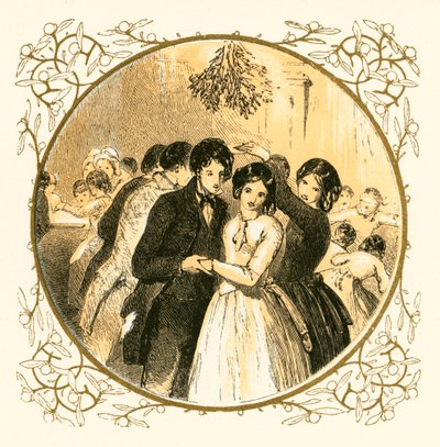 Danser under mistelteinen av Myles Birket Foster