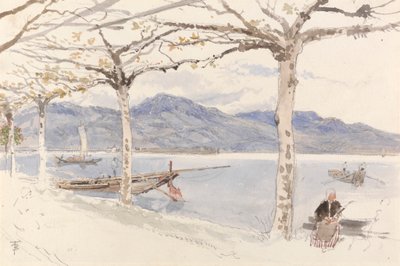 Lago Maggiore, Italia av Myles Birket Foster