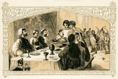 Middelalderjulefest av Myles Birket Foster