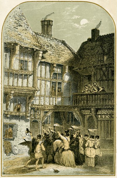 Mummers Play/Mumming av Myles Birket Foster