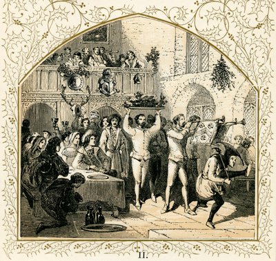 Presenterer villsvinens hode av Myles Birket Foster