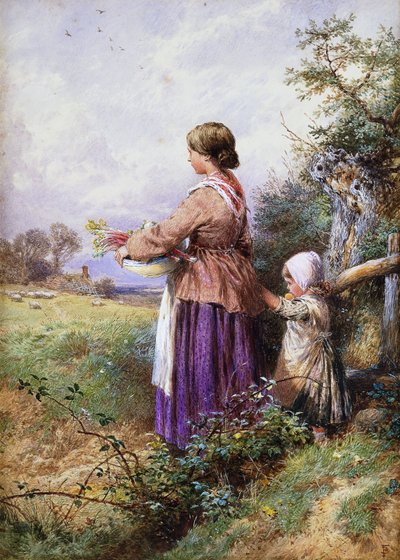 Hjemreise, av Myles Birket Foster