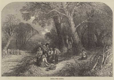 Våren, landet av Myles Birket Foster