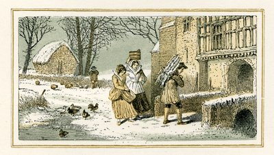Winter av William Shakespeare av Myles Birket Foster