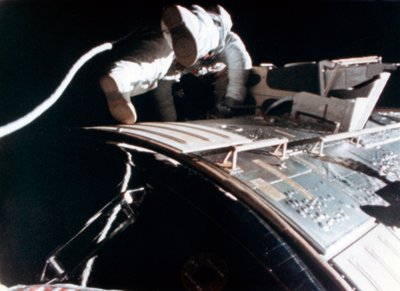 Alfred M. Worden f1932 under Apollo 15 måneoppdraget, 1971. av NASA Images