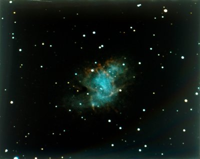 Krabbetåken i stjernebildet Tyren. av NASA Images