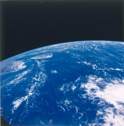Jorden fra verdensrommet - Det indiske hav, c1980-tallet. av NASA Images