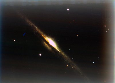 Nålgalaksen i Coma Berenices. av NASA Images