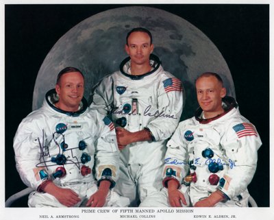 Mannskapet på Apollo 11, 1969. av NASA Images