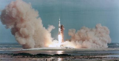 Løftet fra Apollo 15, Kennedy Space Center, Florida, USA, 1971. av NASA Images