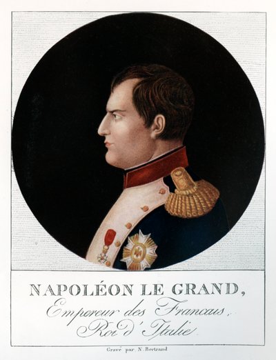 Keiser Napoleon Bonaparte, 1769-1821, 1912. av N. Bertrand