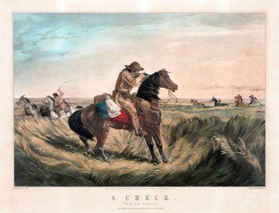 Old West Sharpshooter av Currier & Ives av Currier and Ives