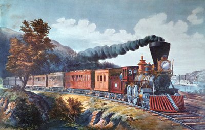 American Express tog av Currier and Ives