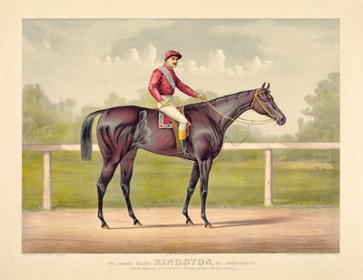 Grand Racer Kingston av Currier & Ives av Currier and Ives