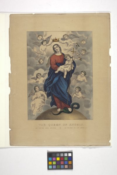 Königin der Engel von N. and Ives J.M. (1824-95) Currier